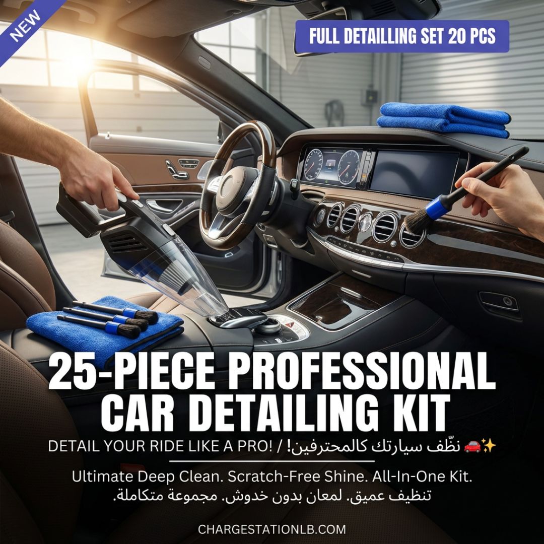 25-Piece Professional Car Detailing Kit