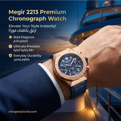 Megir 2213 Premium Chronograph Watch