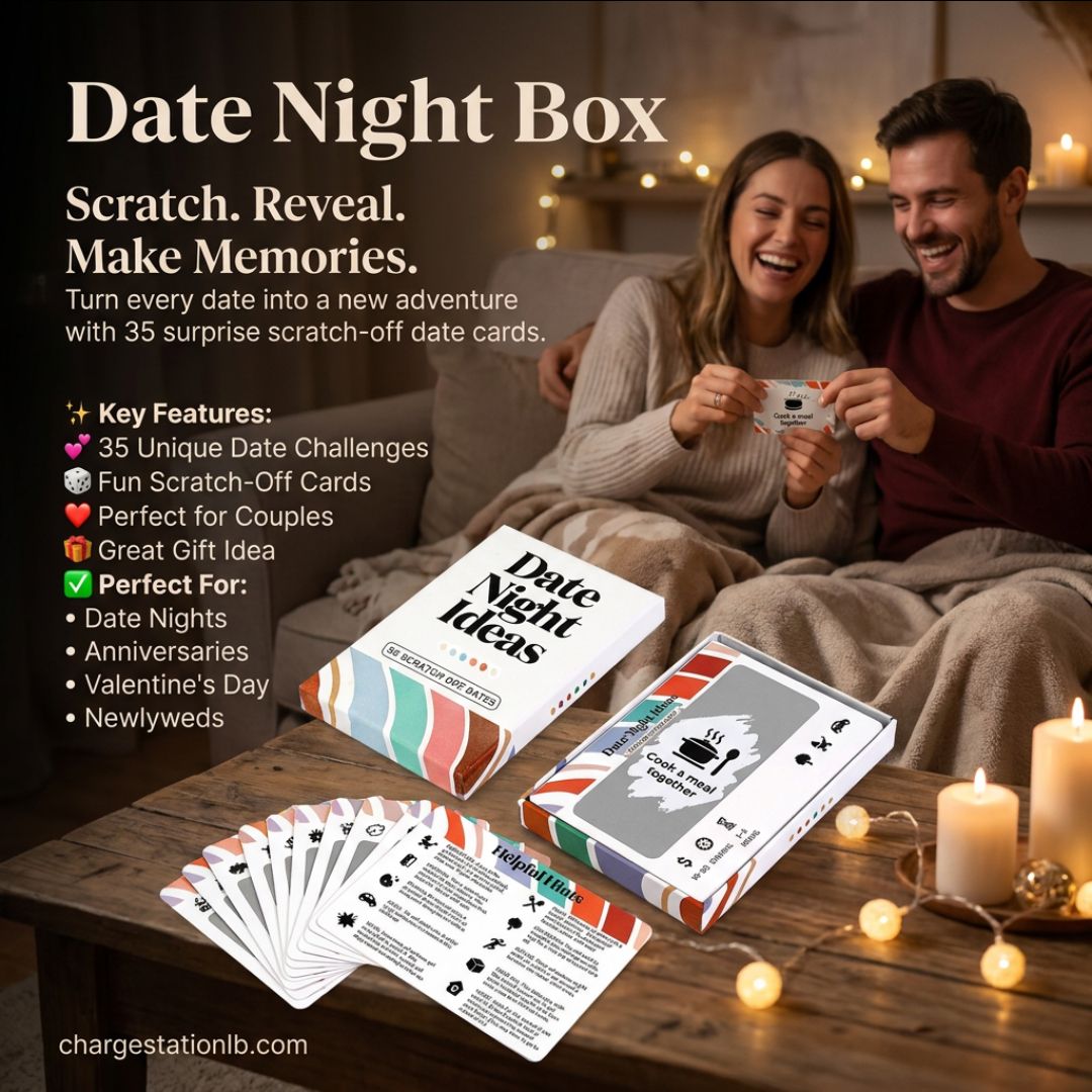 Date Night Box Scratch Card Game