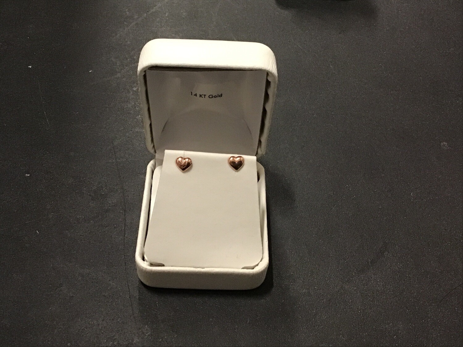 14K Pink Heart