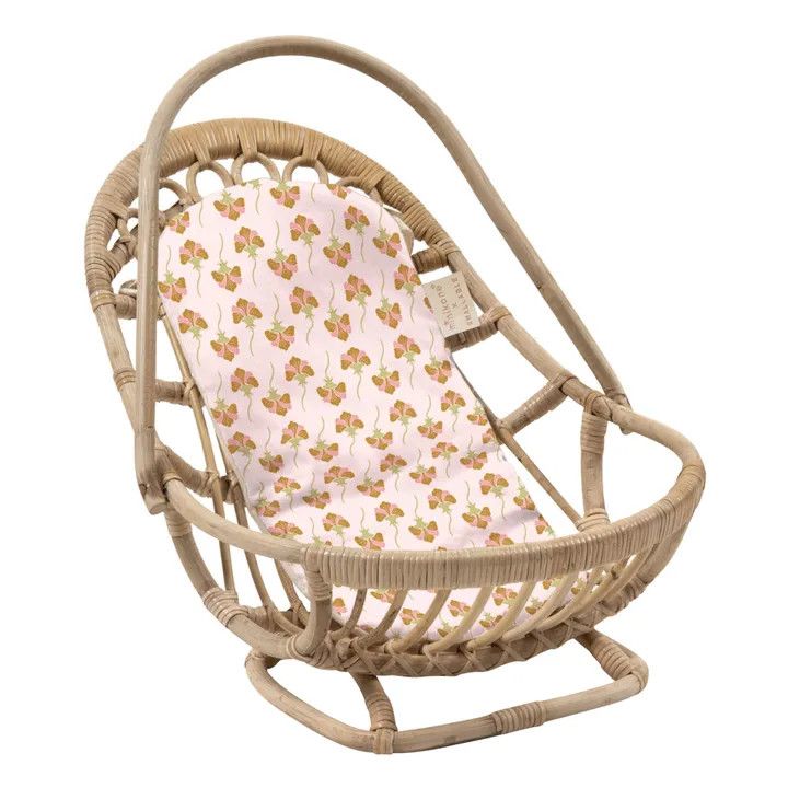 Minikane Bamboo and Rattan Cosy Carrier Chair For Dolls