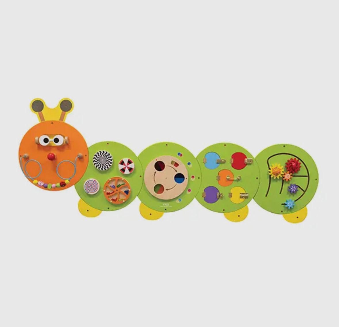 Viga Large Wall Toy, Color: Caterpillar