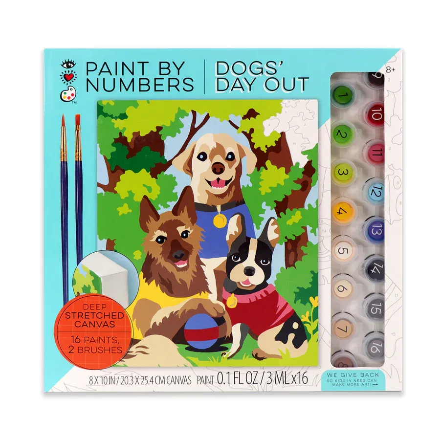 Paint By Numbers- Dogs&#39; Day OuT