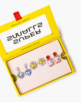 Dinner &amp; A Movie Clip On Earring Set