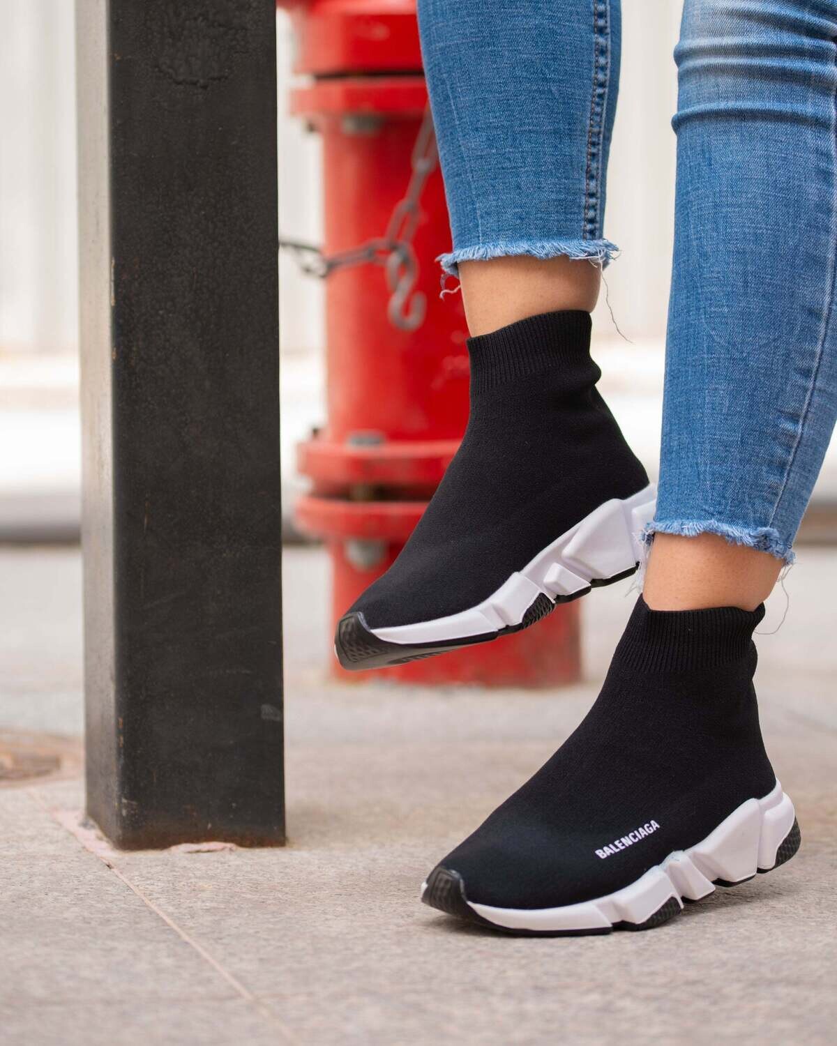 Balenciaga Speed Trainer Black/White