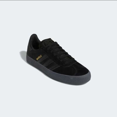 Adidas Gazelle ADV Black Gold Metallic