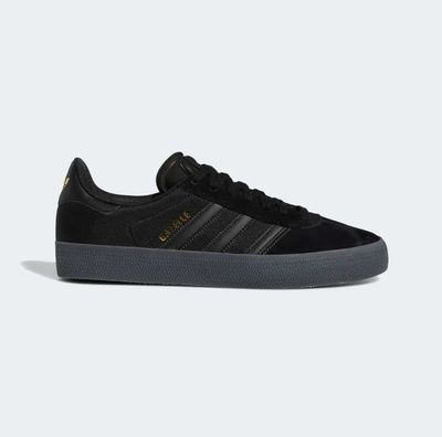 Adidas Gazelle ADV Black Gold Metallic