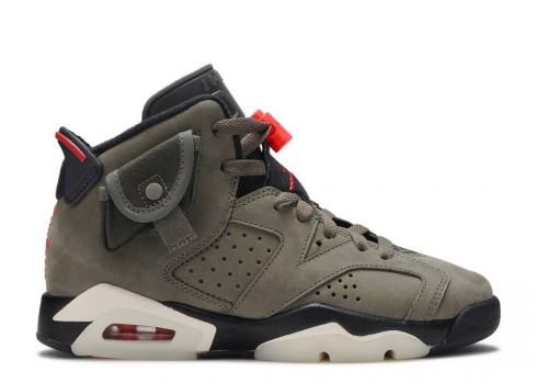 Air Jordan 6 Retro Gs Sp Travis Scott