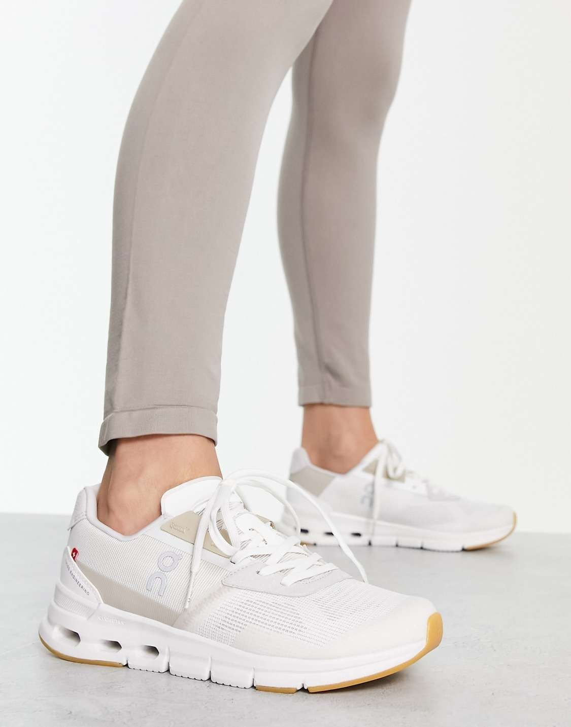 ON Cloudrift trainers in cream