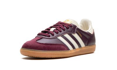 Adidas Samba OG &quot;Wonder White/Maroon&quot;