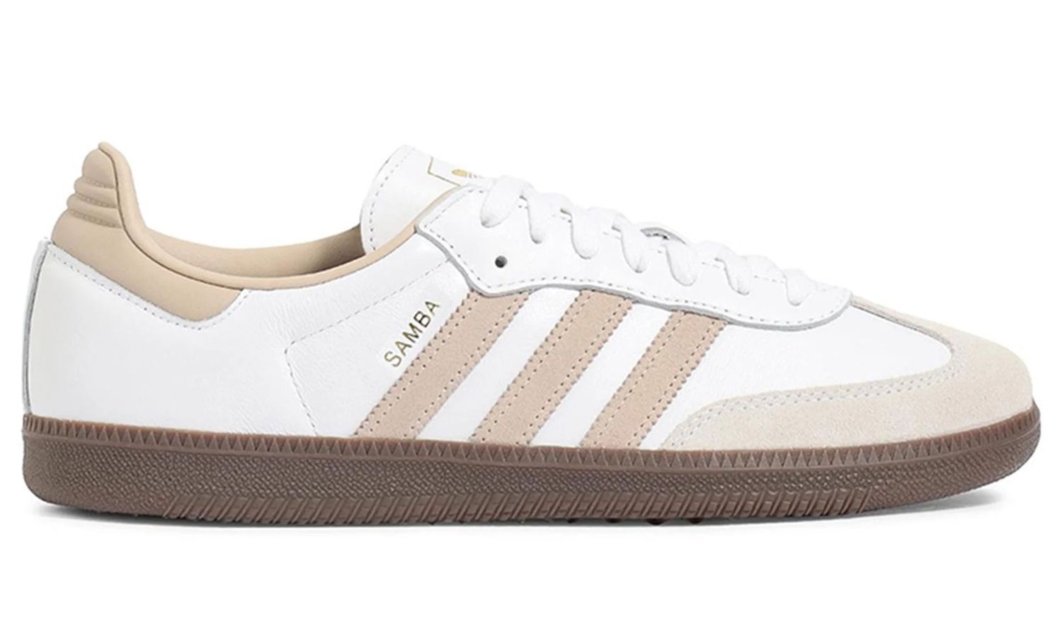 ADIDAS SAMBA OG WHITE BEIGE GUM