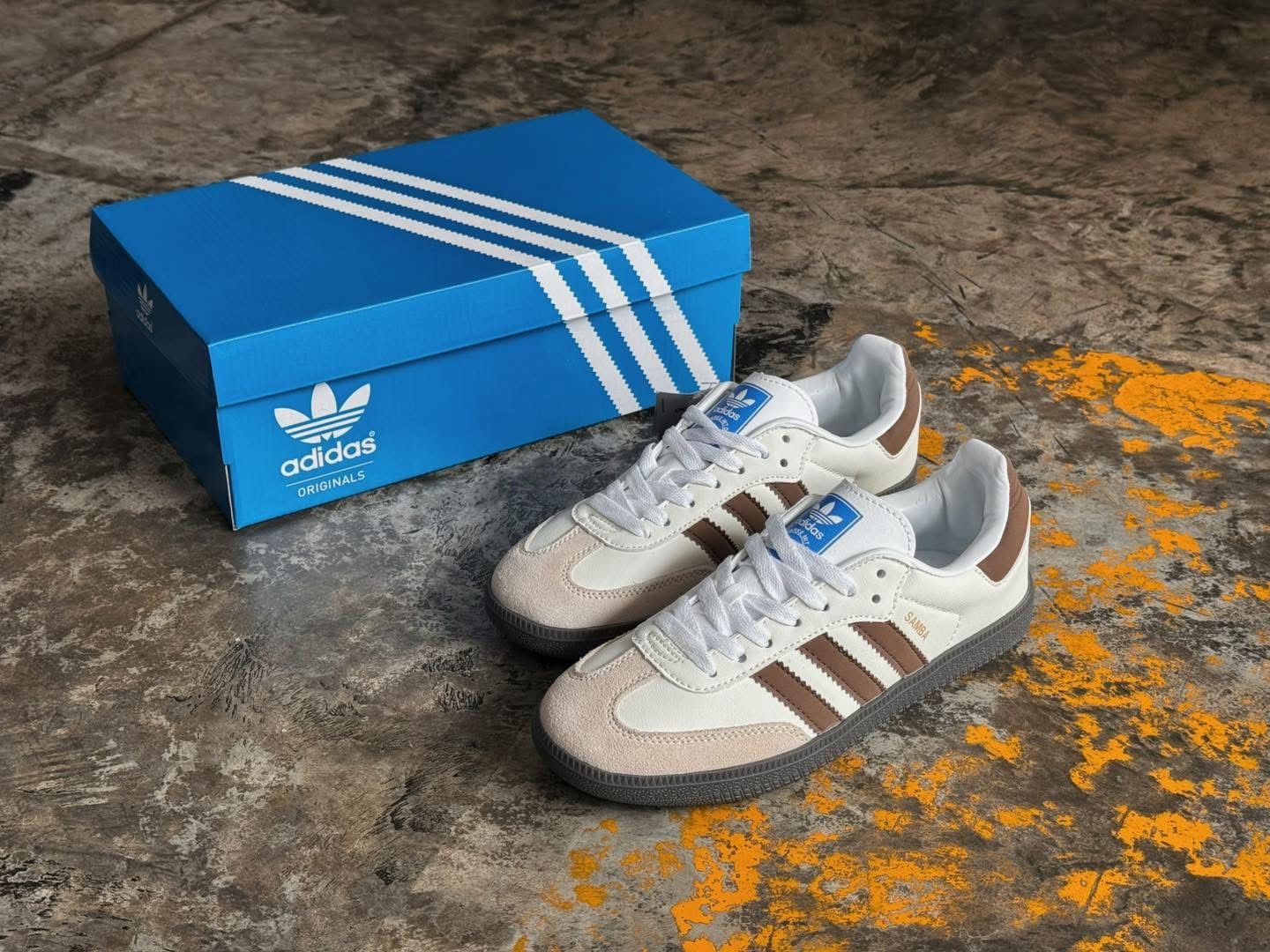 ADIDAS SAMBA OG Cream White | Brown