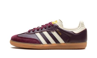 Adidas Samba OG "Wonder White/Maroon"