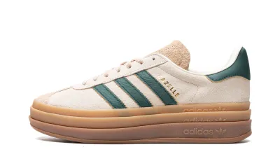 ADIDAS GAZELLE BOLD WMNS "Cream Collegiate Green"