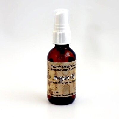 Argan oil, Certified Organic, 50ml