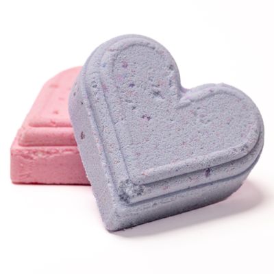 Heart Bath Bomb ( Purple)
