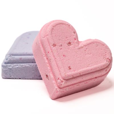 Heart Bath Bomb Love (Pink)