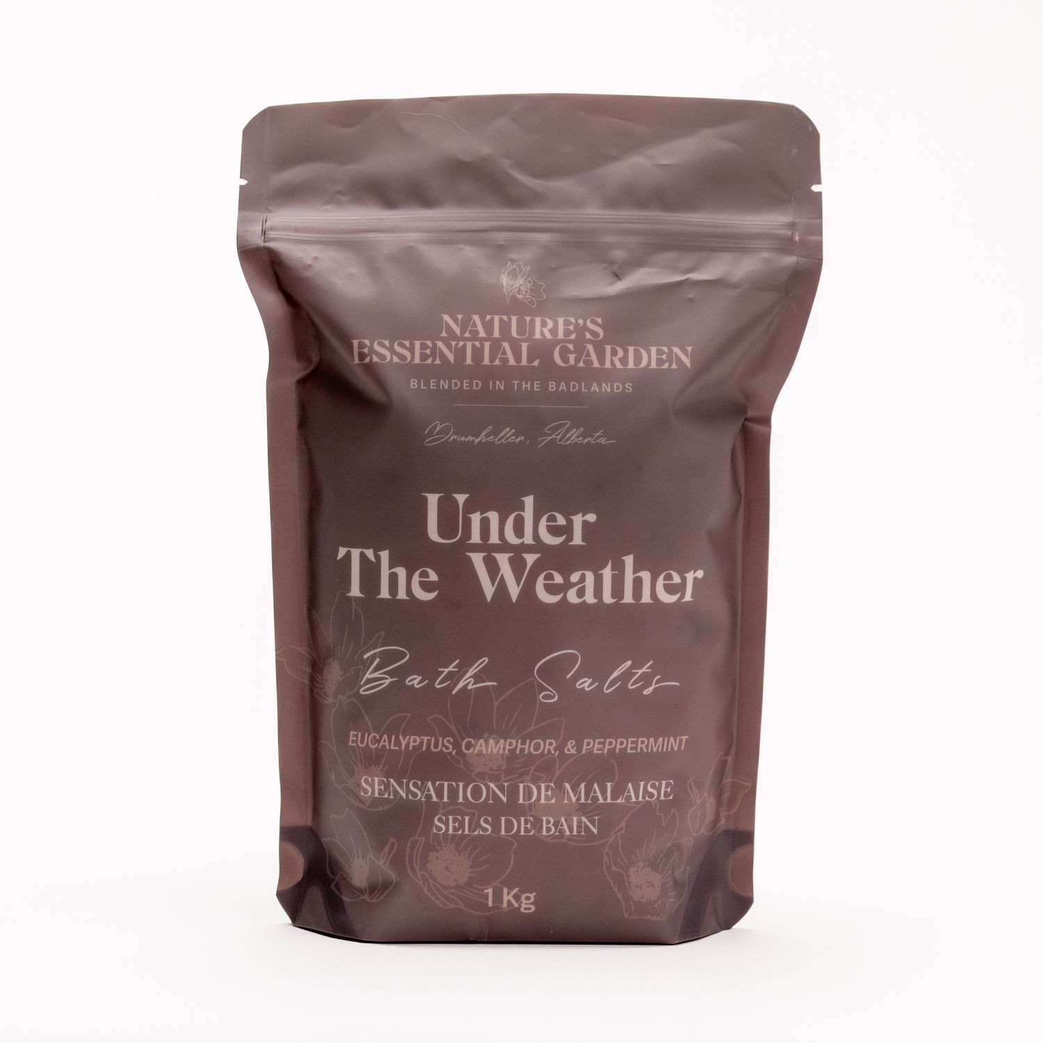 Under the Weather Bath Salts 1kg