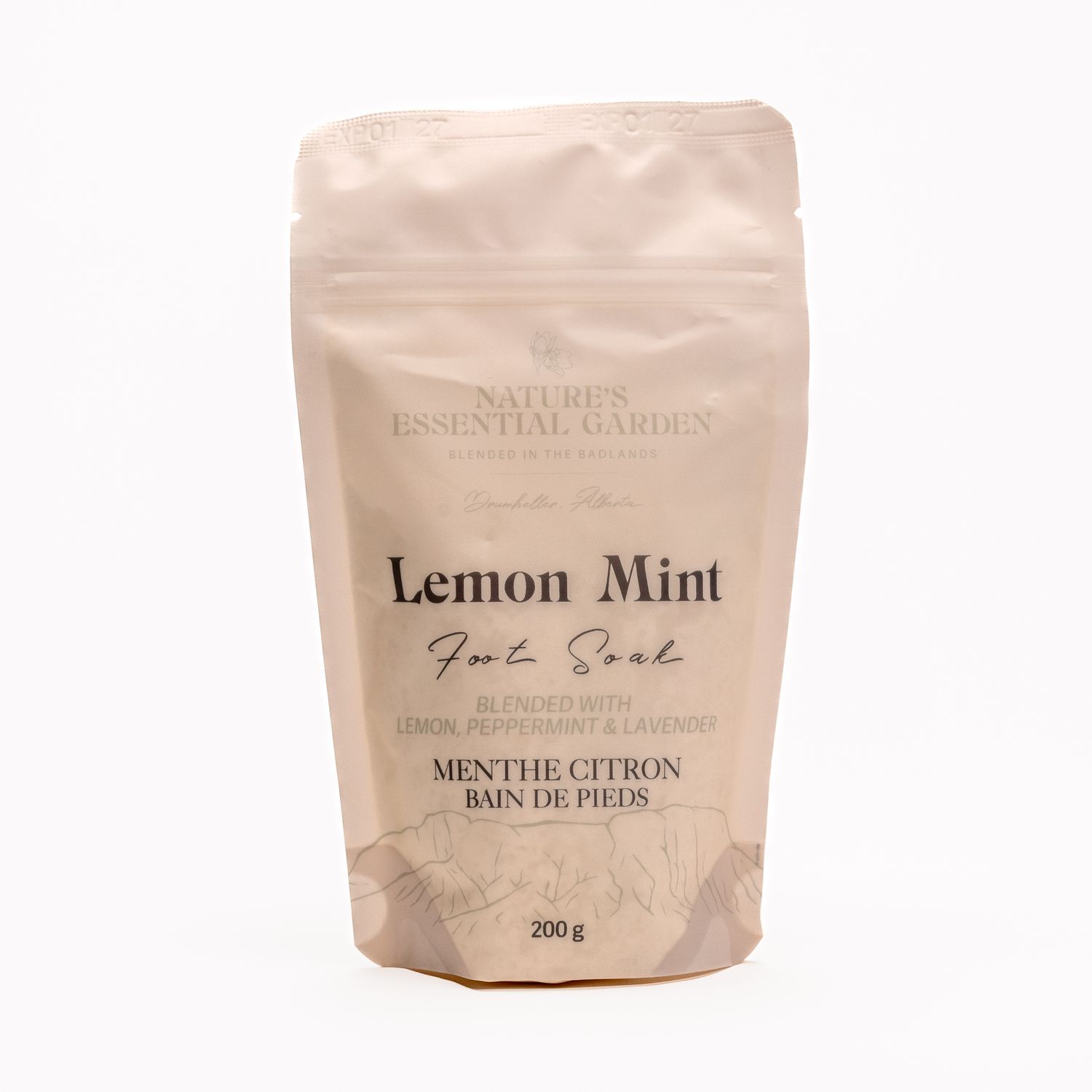 Foot Soak Lemon mint