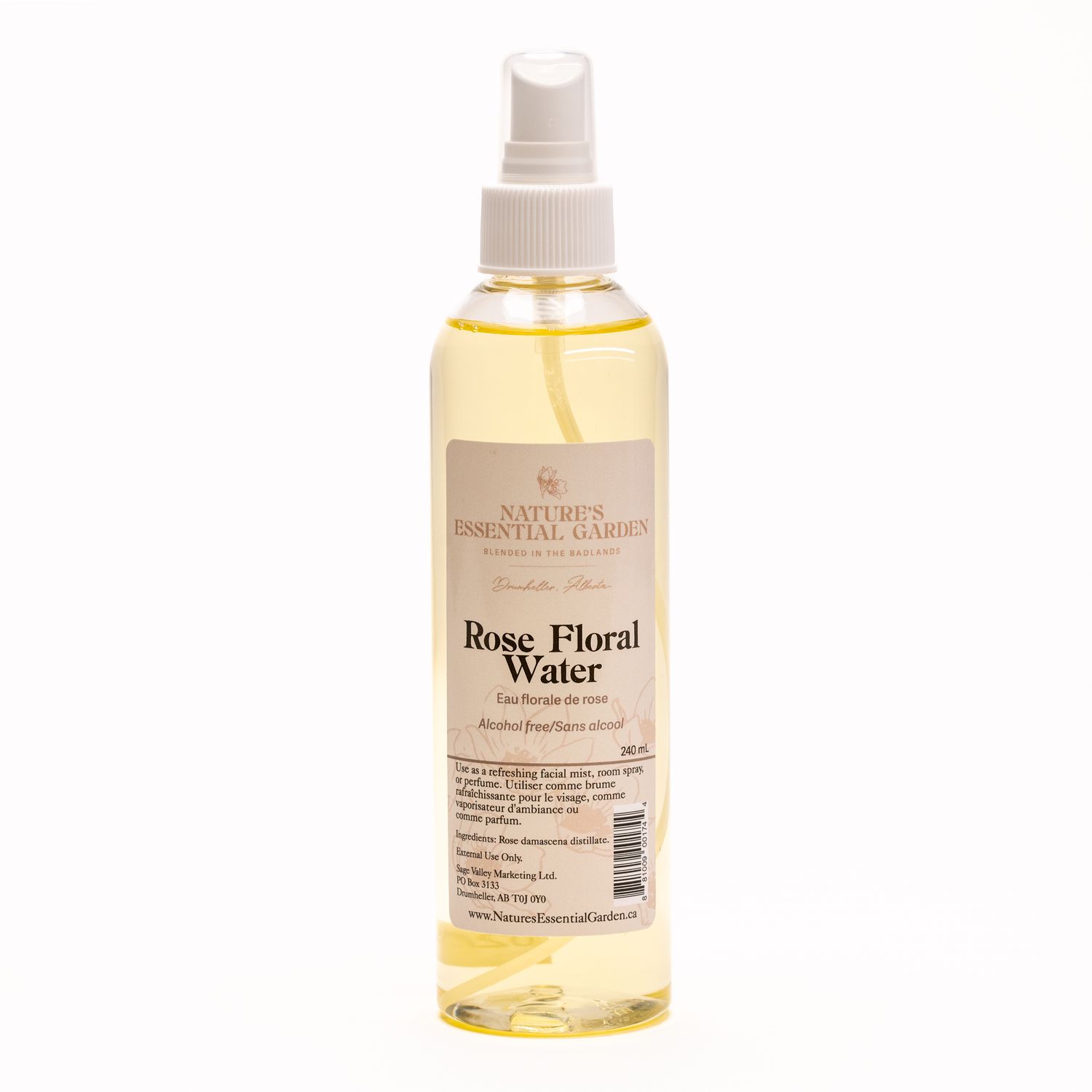 Rose Floral Water