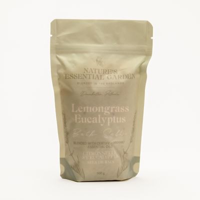 Lemongrass Eucalyptus Certified Organic Mineral Salts