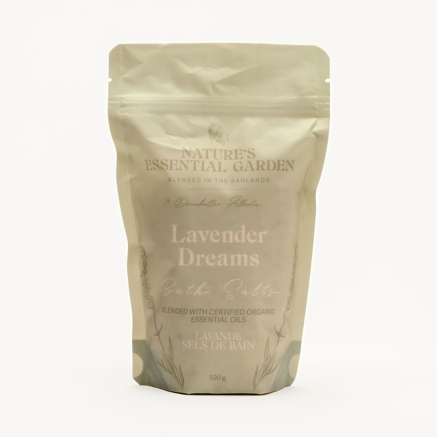 Lavender Dreams Certified Organic Mineral Salts