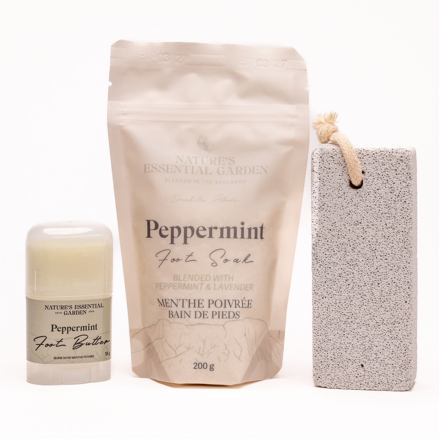 Foot Spa Gift Bag Peppermint