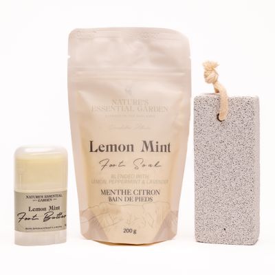 Foot Spa Gift Bag Lemon Mint