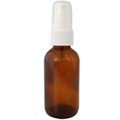Amber Glass 50ml bottle with mister top