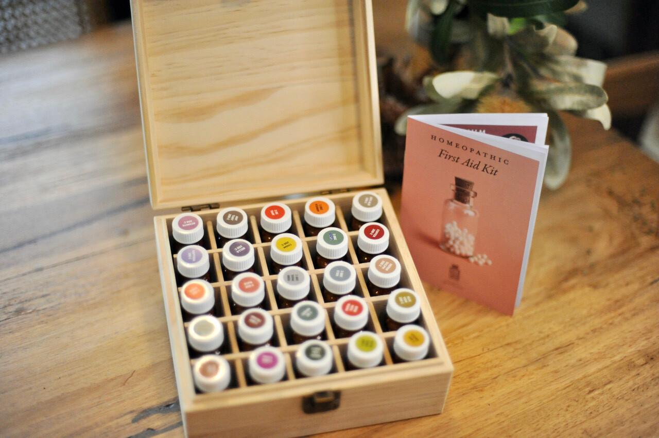 Homeopathic 25 remedy kit