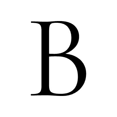 B