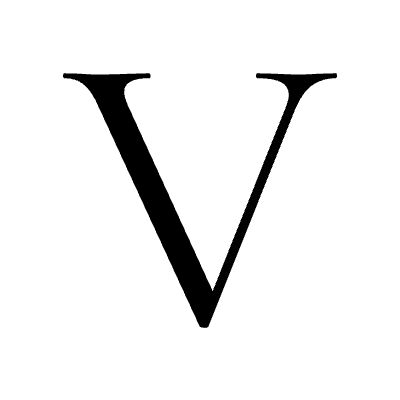 V
