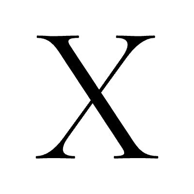 X