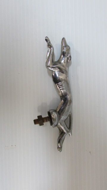 1935 Ford \ Lincoln Greyhound Hood Emblem Original Vintage Auto Accessory Cars
