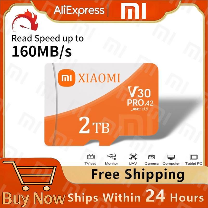 Xiaomi Original SD Card Class10 64GB 128GB carte sd memoria 32GB 16GB TF Card 256GB 512GB 1TB Flash Memory Card for Dash Cam