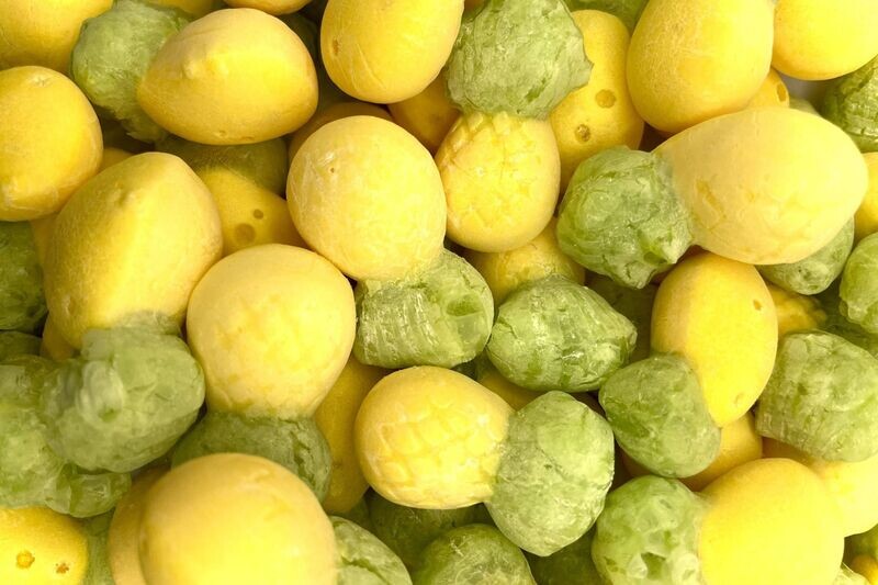 Freeze Dried Pineapple Lollies