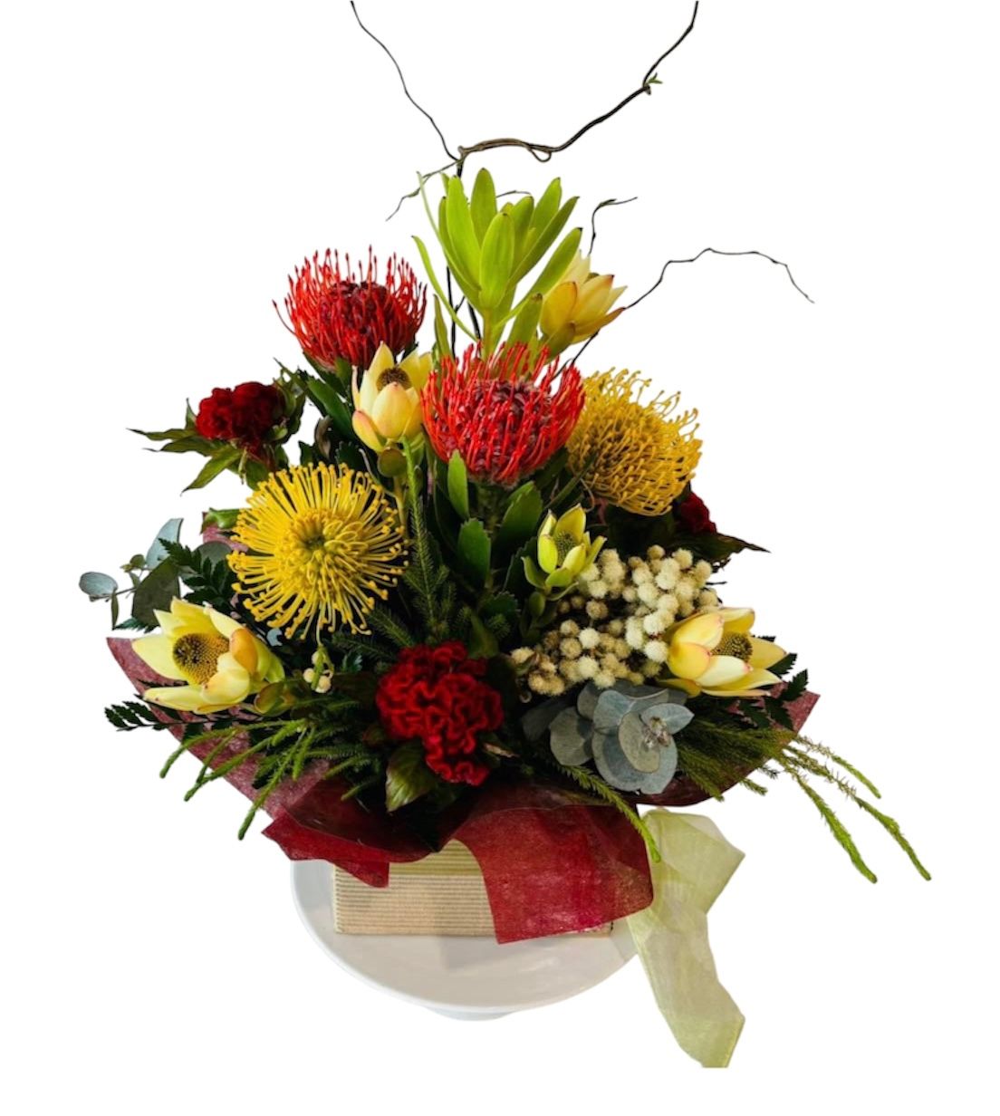 Seasonal Native Arrangement ($95.00 - $200.00)