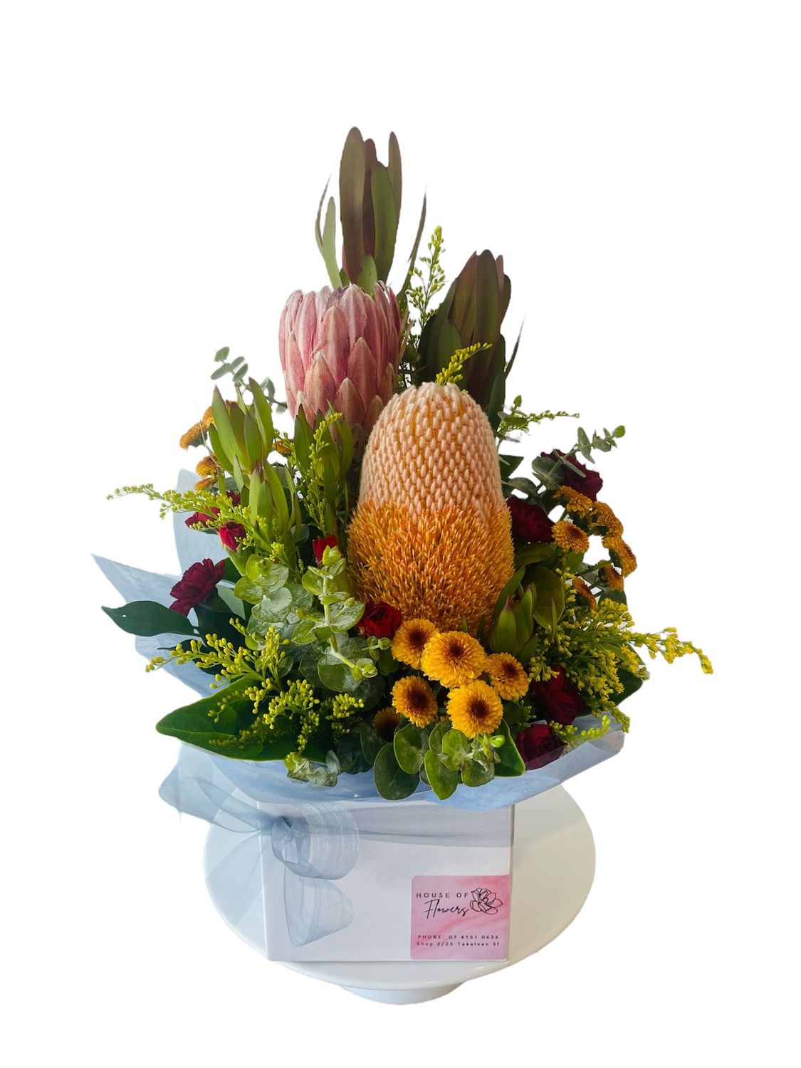 Seasonal Native Arrangement ($95.00 - $200.00)