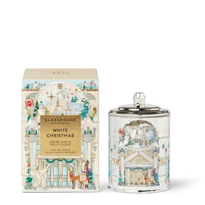 White Christmas 380g Candle