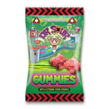 Dr Sour Strawberry Gummies