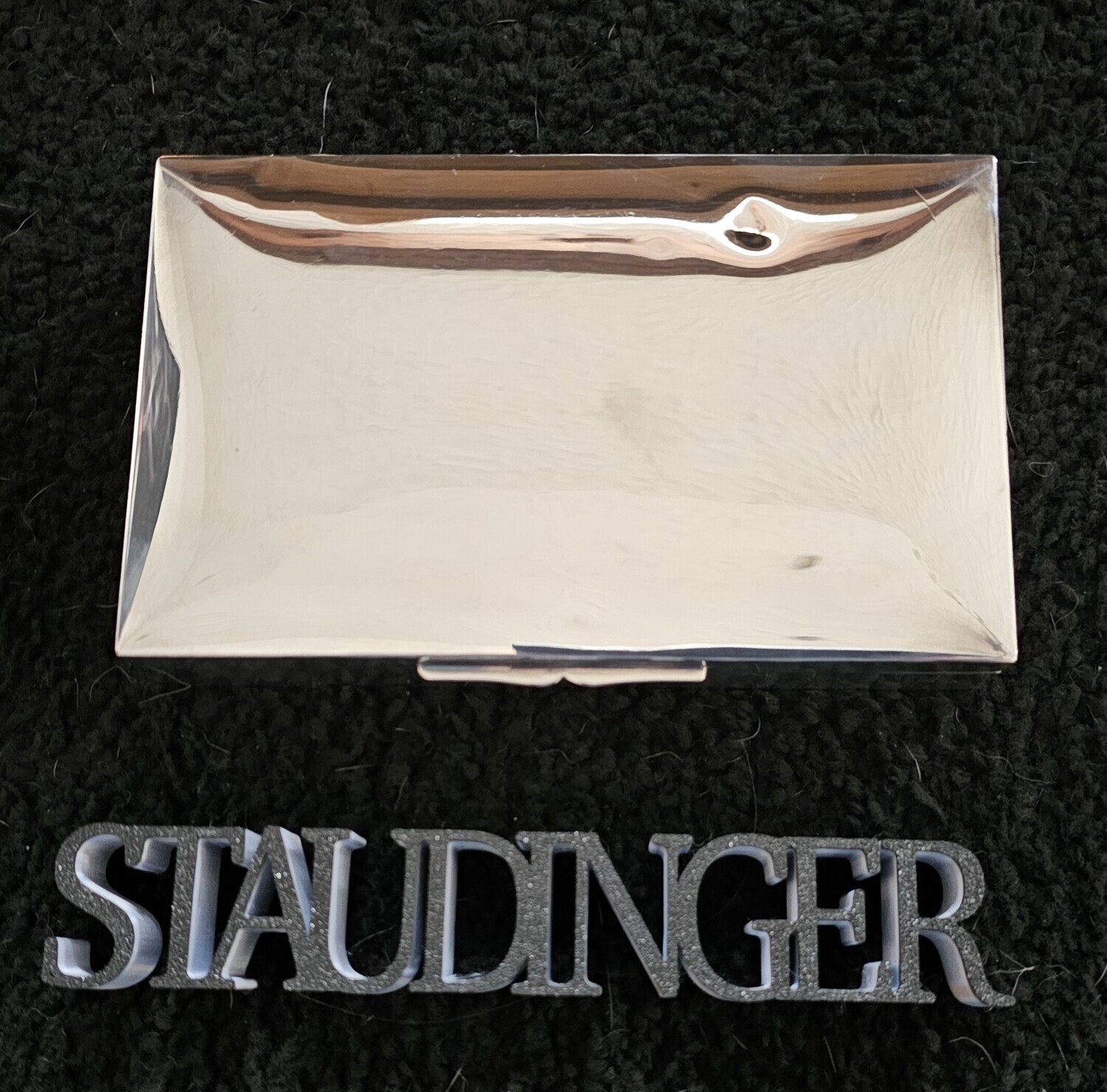 Silber 830er Silberdose Tabakdose