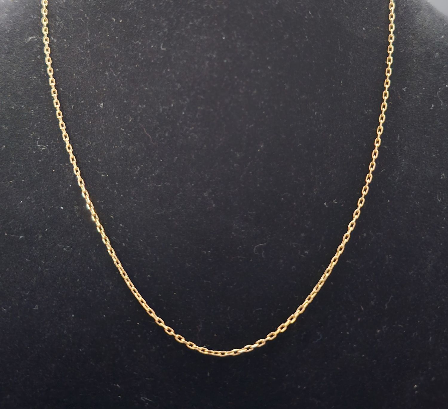 18k Goldkette Halskette Gelbgold 41 cm 3,05 g 750er