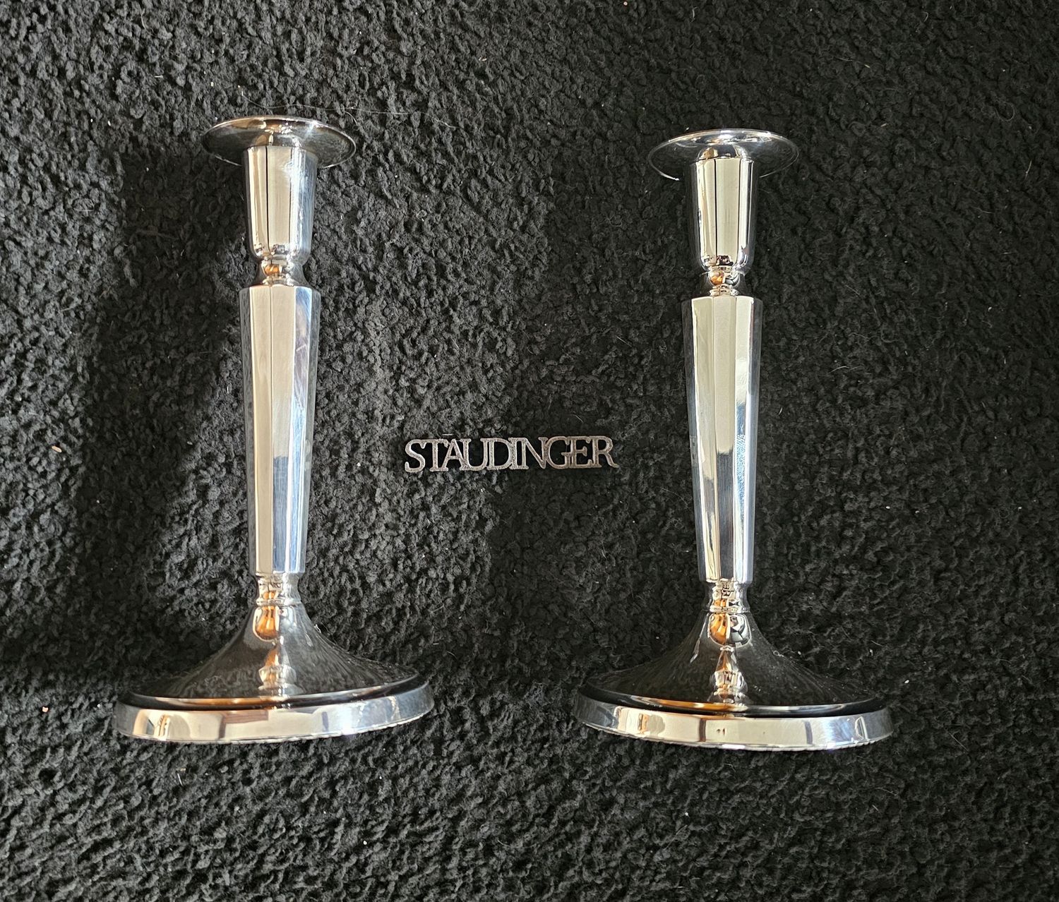 2 alte Silber Kerzenleuchter Silberleuchter 17 cm