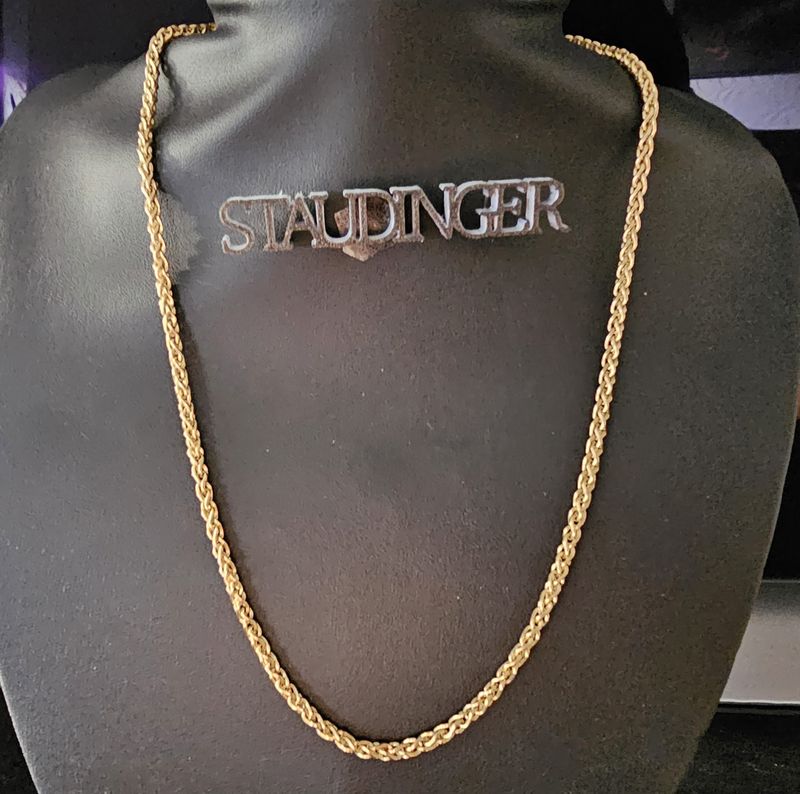 8k Goldkette Halskette Gelbgold 8 Karat 51 cm 17,46 g