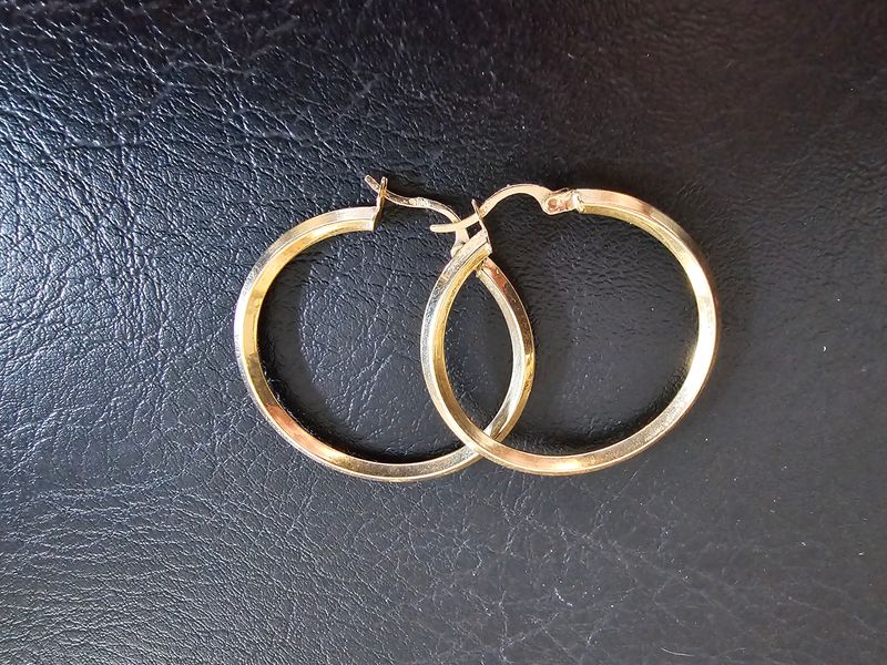 14k Gold Ohrringe Creolen 14 Karat 585er