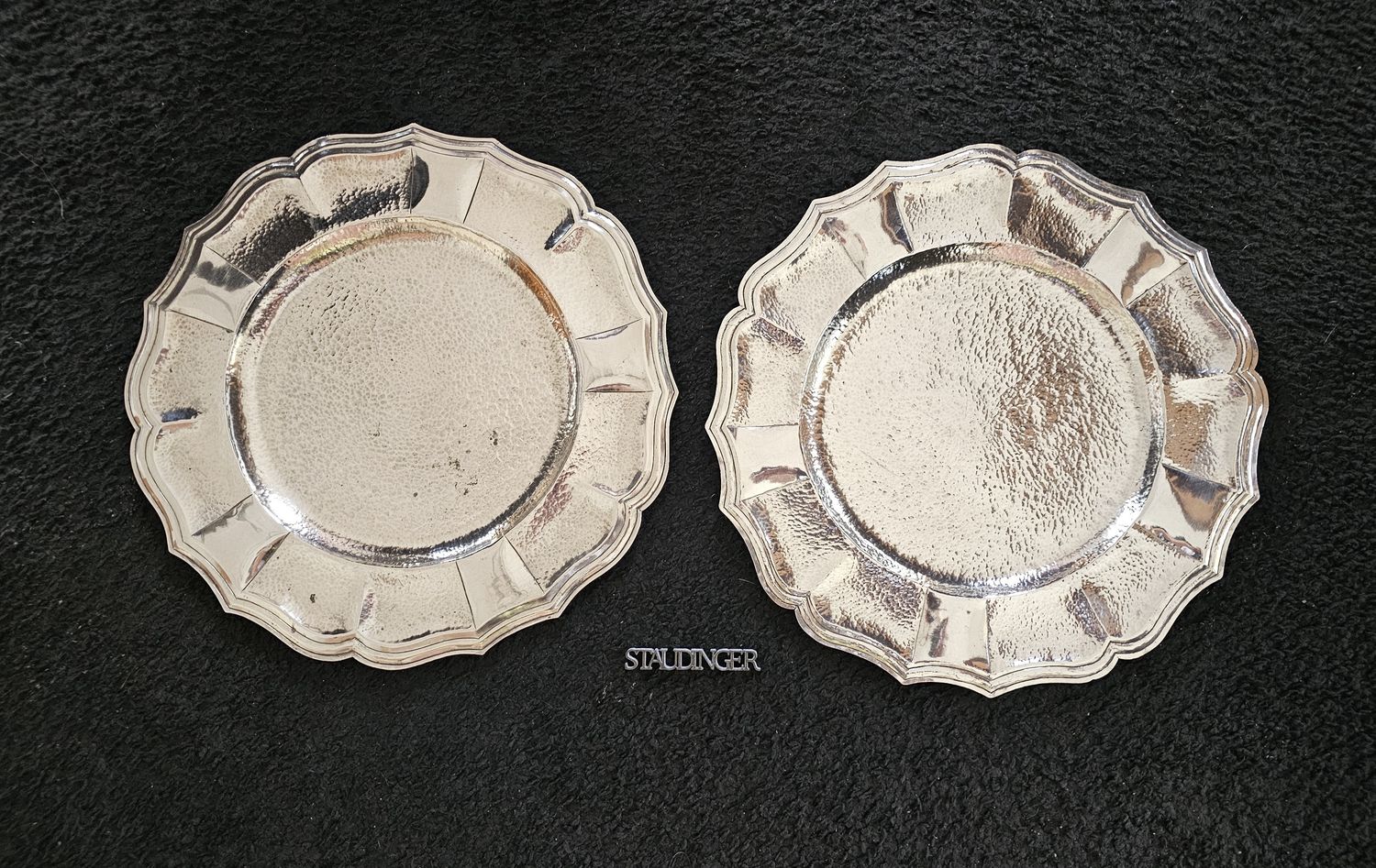 Silber Teller 900er 920 g Silberteller Ecuador