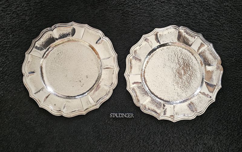 Silber Teller 900er 920 g Silberteller Ecuador