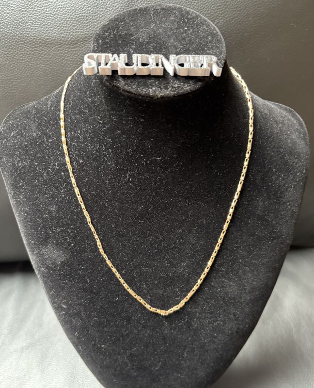 Goldkette Halskette 14 Karat 585er Gelbgold 49 cm 3,58 g