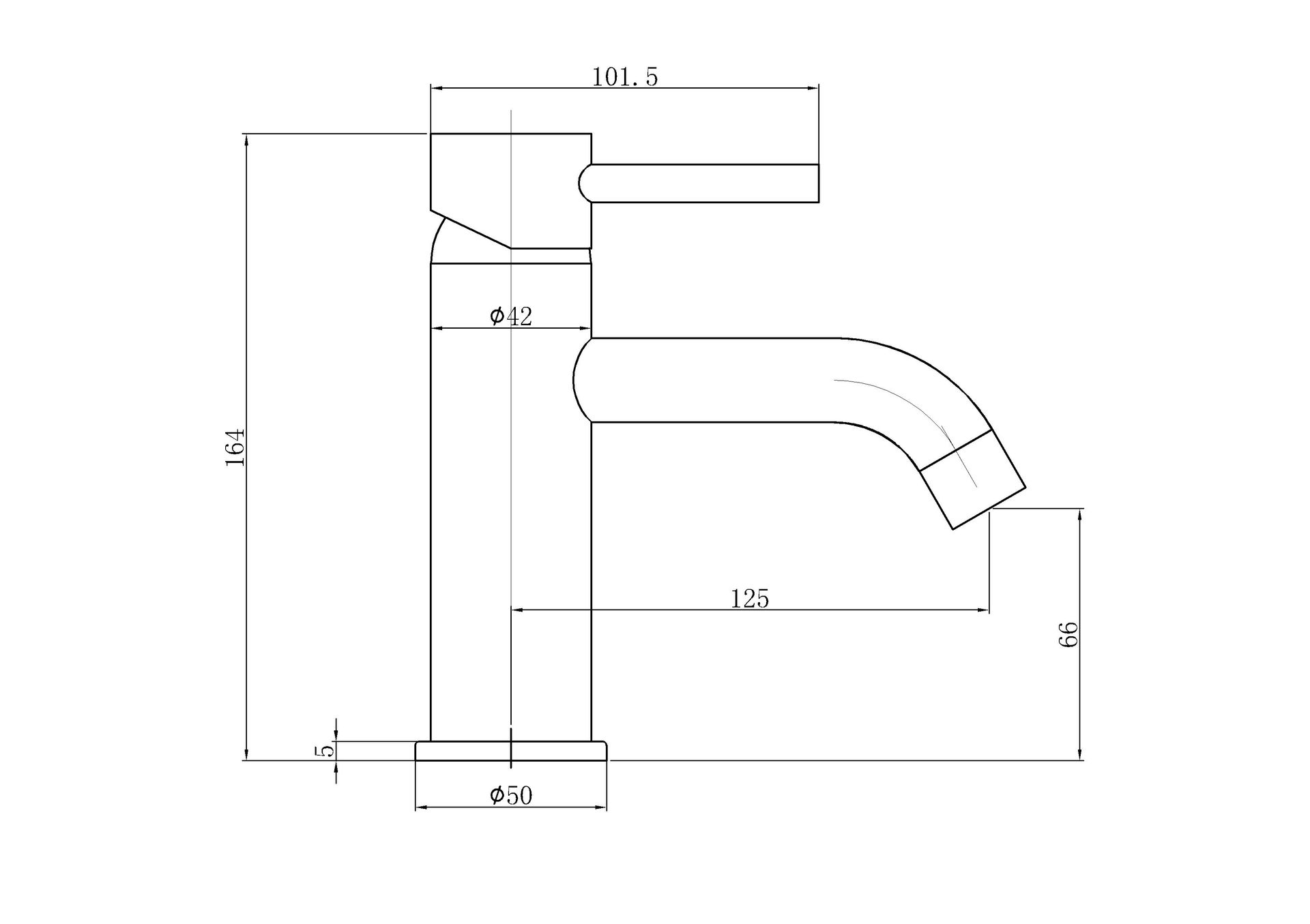P&P OTUS BASIN MIXER