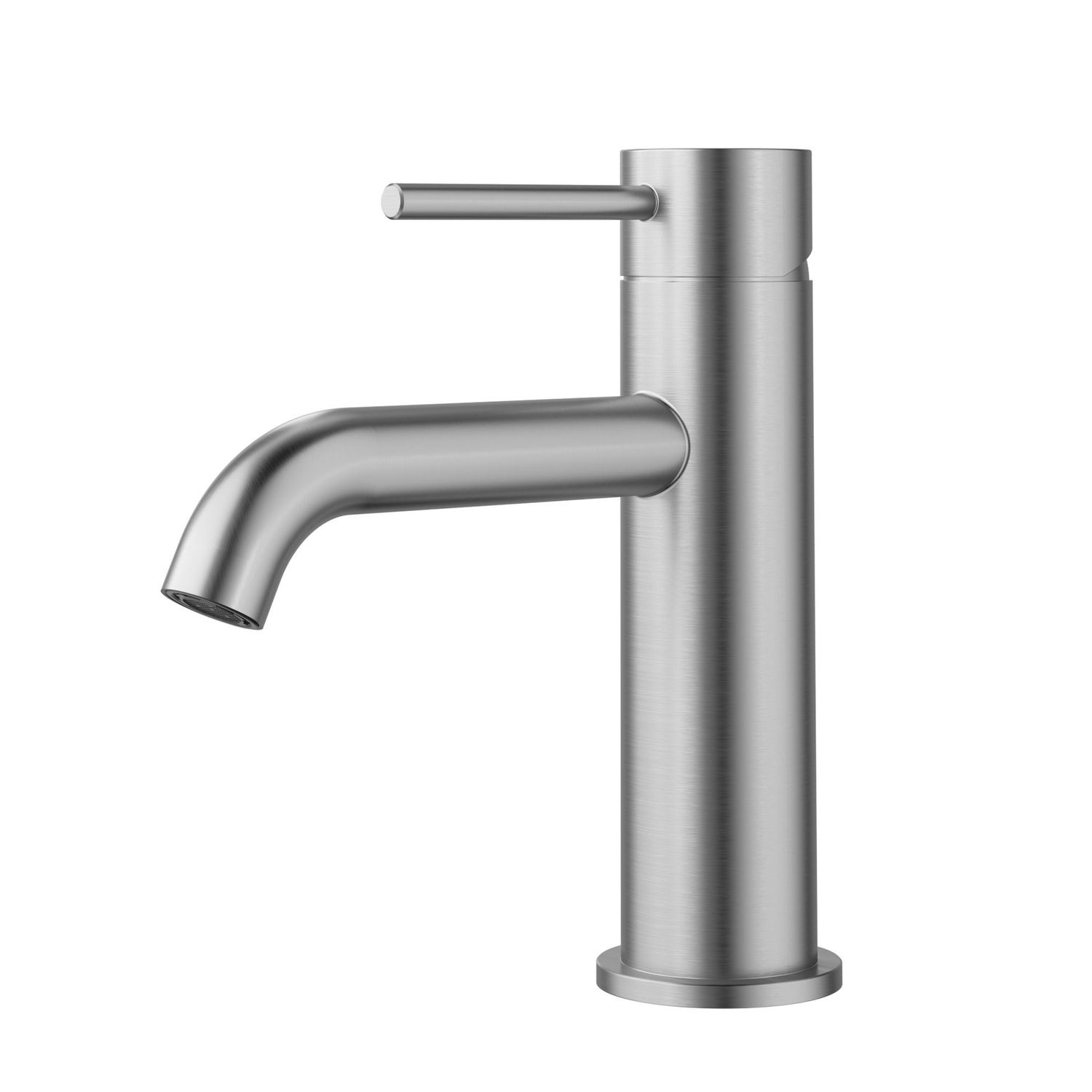 P&P Plus Otus Slimline SS Basin Mixer Curved Spout